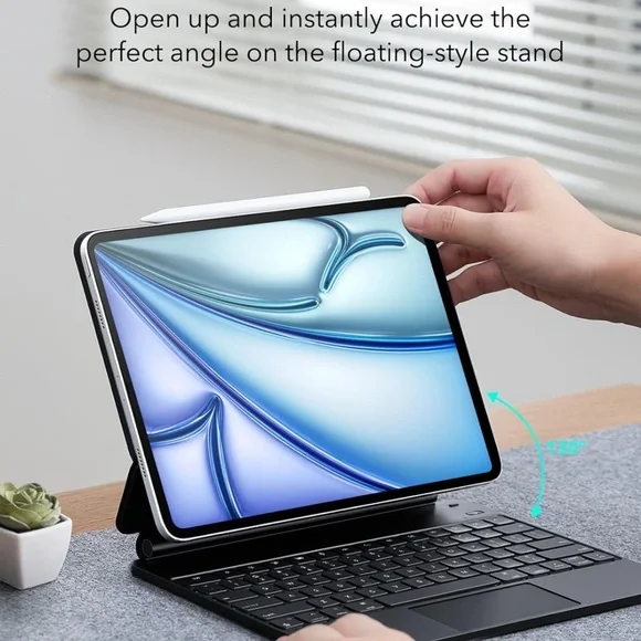 ESR Rebound Magnetic Keyboard Case For iPad Pro 12.9 (6th-3rd)/ Air 13 (2024)